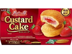 ロッテ カスタードケーキ 香たつ苺 商品写真