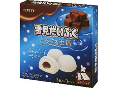 雪見だいふく とろける至福生チョコレート 箱27ml×9