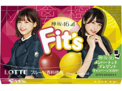 ロッテ Fit’s 欅坂46ガム 林檎×檸檬 商品写真