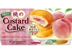 桃のカスタードケーキ 箱6個