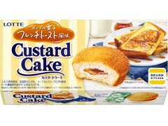ロッテ カスタードケーキ メープル香るフレンチトースト風味 商品写真