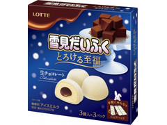 ロッテ 雪見だいふく とろける至福 生チョコレート 商品写真