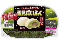 ロッテ まん中も、もちもち雪見だいふく 抹茶 商品写真