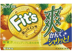 ロッテ Fit’s 爽 金のパイン味 商品写真