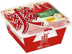 ロッテ 爽 練乳いちご カップ185ml