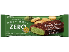 ZERO ビスケットクランチチョコバー 香る焙煎抹茶 袋75ml