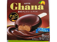 ロッテ ガーナ 濃密チョコレートアイス 箱55ml×6