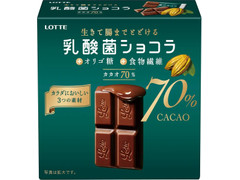 ロッテ 乳酸菌ショコラ カカオ70 商品写真