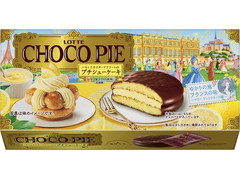 ロッテ チョコパイ レモンとカスタードクリームのプチシューケーキ 商品写真