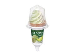 ロッテ ワッフルコーン マスクメロン＆ミルク