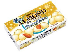 ロッテ 冬のアーモンドチョコレート クリーミーホワイト 商品写真