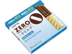 ロッテ ZERO ノンシュガーチョコレート クリスプ 箱5本 商品写真