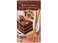 ロッテ 大人のトッポ 焦がしキャラメルとチョコレートのケーキ仕立て 商品写真