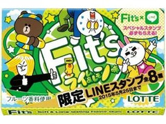 ロッテ Fit’s ライム＆レモン味 商品写真