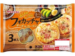 丸大食品 フォカッチャ チーズ＆べーコン 商品写真