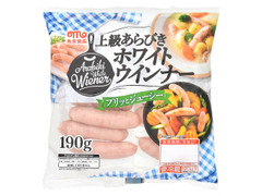 丸大食品 上級あらびき ホワイトウインナー 商品写真