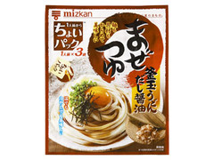 ミツカン まぜつゆ 釜玉うどんだし醤油 ちょいパック 袋30g×3