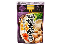 ミツカン 〆まで美味しい 地鶏塩ちゃんこ鍋つゆ
