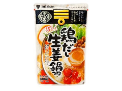 ミツカン 〆まで美味しい 鶏だし生姜鍋つゆ 商品写真