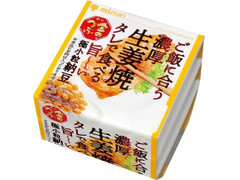 ミツカン 金のつぶ ご飯に合う濃厚生姜焼タレで食べる旨～い極小粒納豆