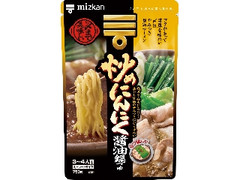 〆まで美味しい 炒めにんにく醤油鍋つゆ 袋750g