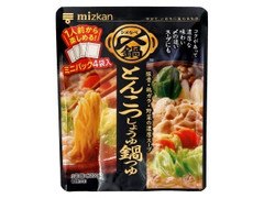 〆まで美味しい とんこつしょうゆ鍋つゆ 袋33g×4