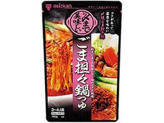 ミツカン 〆まで美味しい ごま担々麺鍋つゆ 袋750g