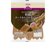 トップバリュ 特級ポークあらびきウインナー 袋126g