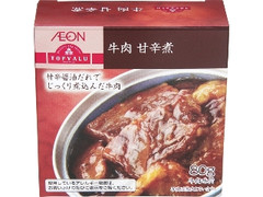 トップバリュ 牛肉甘辛煮 商品写真