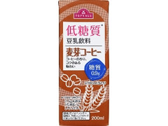 トップバリュ 低糖質 豆乳飲料 麦芽コーヒー