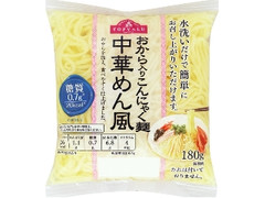 トップバリュ おから入りこんにゃく麺 中華めん風 商品写真