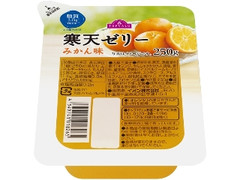 トップバリュ 寒天ゼリー みかん味 パック250g