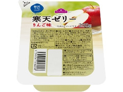 トップバリュ 寒天ゼリー りんご味 パック250g