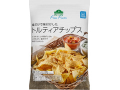 イオン トップバリュ グリーンアイ グリーンアイ Free From 塩だけで味付けしたトルティアチップス