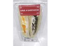 イオン HAVE A SANDWICHI みかんと抹茶わらび餅のサンド 商品写真