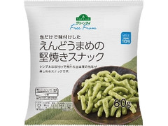 トップバリュ グリーンアイ Free From 塩だけで味付けした えんどうまめの堅焼きスナック 袋60g