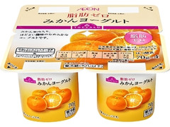 トップバリュ 脂肪ゼロ みかんヨーグルト カップ70g×4