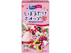 ディズニー しぼるだけホイップ イチゴ風味 箱220ml