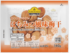 トップバリュ ベストプライス ベストプライス 甘くて食べやすい はちみつ風味梅干