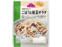 トップバリュ 3種の豆入り ごぼうと根菜サラダ 商品写真