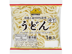 トップバリュ ベストプライス ベストプライス 国産小麦100％使用 うどん ゆで