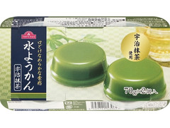 トップバリュ 口どけなめらかな食感 水ようかん 宇治抹茶 商品写真