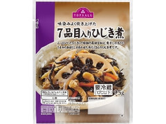 トップバリュ 味染みよく炊き上げた 7品目入りひじき煮 袋95g