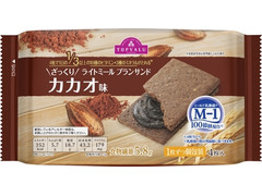 トップバリュ ライトミール ブランサンド カカオ味