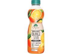 トップバリュ グリーンアイ オーガニックオレンジジュース ストレート果汁100％ 商品写真