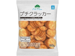 トップバリュ グリーンアイ Free From プチクラッカー 袋100g