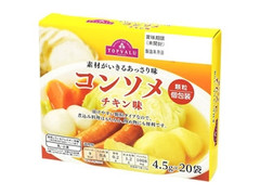 トップバリュ コンソメ チキン味 箱4.5g×20