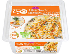 トップバリュ CooKit 大根とかぼちゃが入った5種野菜ときのこのペンネグラタン 商品写真