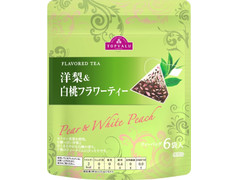 トップバリュ FLAVORED TEA 洋梨＆白桃フラワーティー