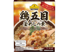 トップバリュ ベストプライス ベストプライス しょうゆ味のだしに鶏のうまみがきいた 鶏五目 釜めしの素 商品写真